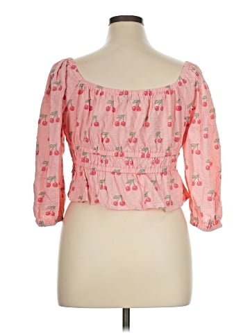 Arizona Jean Company 3/4 Sleeve Blouse (view 2)