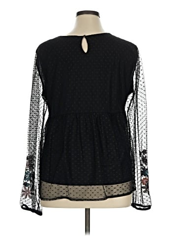 Style&Co Long Sleeve Blouse (view 2)