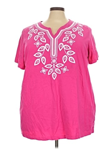 Woman Within Short Sleeve T-Shirt (view 1)