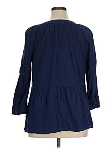 Liz Claiborne 3/4 Sleeve Blouse (view 2)