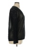 Magaschoni Black Long Sleeve Silk Top Size XL - photo 4