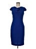 Calvin Klein Solid Blue Casual Dress Size M (estimated) - photo 1