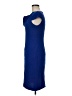 Calvin Klein Solid Blue Casual Dress Size M (estimated) - photo 5