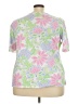 Ruby Rd. Floral Pink Short Sleeve T-Shirt Size 3X - photo 2