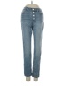 Jordache Solid Blue Jeans Size 14 - photo 1