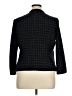 Lands' End Houndstooth Black Jacket Size 16 - photo 2