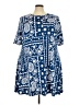 Ruby Rd. Paisley Blue Casual Dress Size 3X - photo 1