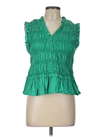 Skies Are Blue Sleeveless Blouse (view 1)