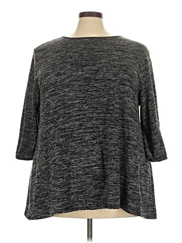 Riders by Lee 3/4 Sleeve Top (view 1)