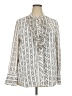 Ann Taylor 100% Polyester Ivory Long Sleeve Blouse Size XXL (tall) - photo 1