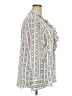 Ann Taylor 100% Polyester Ivory Long Sleeve Blouse Size XXL (tall) - photo 4