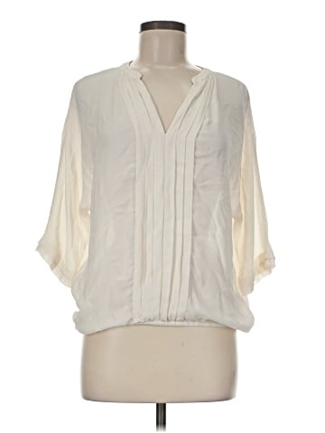 Joie 3/4 Sleeve Silk Top (view 1)