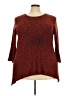 Kim Rogers Burgundy Pullover Sweater Size 3X - photo 1