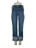 Free People Color Block Blue Jeans Size 26 waist - photo 1