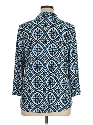 JM Collection 3/4 Sleeve Blouse (view 2)