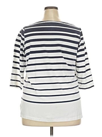 Jessica London 3/4 Sleeve T-Shirt (view 2)