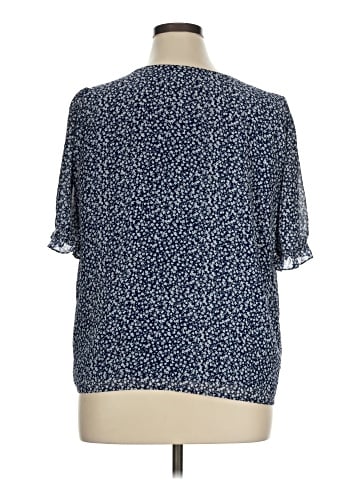 J.Crew Factory Store Short Sleeve Blouse (view 2)
