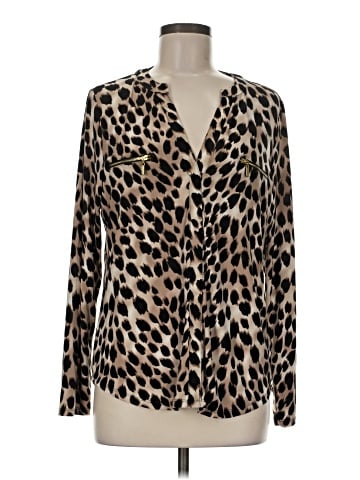 INC International Concepts Long Sleeve Blouse (view 1)