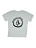 Volcom Solid Silver Short Sleeve T-Shirt Size 10 - 12 - photo 2