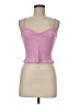 Zara 100% Baumwolle Pink Tank Top Size M - photo 1