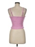Zara 100% Baumwolle Pink Tank Top Size M - photo 2