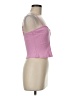 Zara 100% Baumwolle Pink Tank Top Size M - photo 4