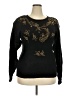 Jessica Stars Black Pullover Sweater Size 20 - photo 1