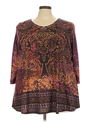 Avenue 3/4 Sleeve T-Shirt (view 1)