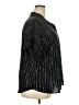 Timeson 100% Polyester Black Short Sleeve Blouse Size XXL - photo 4