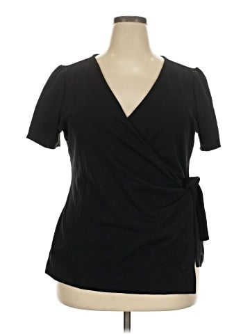 Halogen Short Sleeve Top (view 1)