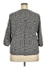 Croft & Barrow 100% Rayon Gray 3/4 Sleeve Blouse Size XXL - photo 2