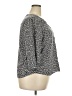 Croft & Barrow 100% Rayon Gray 3/4 Sleeve Blouse Size XXL - photo 4