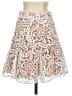 MICHAEL Michael Kors 100% Polyester Paisley White Casual Skirt Size 2 - photo 2