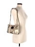 DKNY 100% Leather Metallic Silver Gold Leather Shoulder Bag One size - photo 2