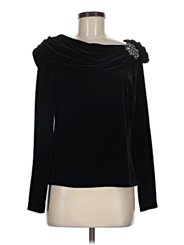 Alex Evenings Long Sleeve Top (view 1)