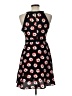 Elle 100% Polyester Print Black Casual Dress Size 10 - photo 2