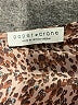 Paper Crane 100% Polyester Brown 3/4 Sleeve Blouse Size M - photo 7