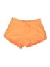 H&M 100% Polyester Solid Orange Shorts Size 8 - photo 1