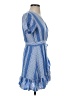 Entro Stripes Blue Casual Dress Size S - photo 4
