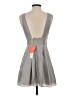 BCBGeneration Solid Gray Casual Dress Size 2 - photo 2