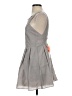 BCBGeneration Solid Gray Casual Dress Size 2 - photo 5