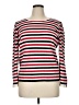 Talbots Stripes Red Pullover Sweater Size 1X - photo 1