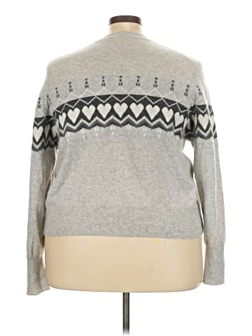 White + Warren Cashmere Cardigan (view 2)