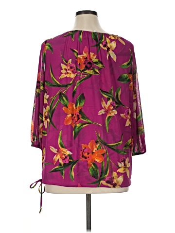 Calvin Klein 3/4 Sleeve Blouse (view 2)