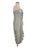 Jonathan Simkhai Metallic Silver Cocktail Dress Size 2 - photo 4