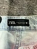 Zara Blue Denim Shorts Size 4 - photo 3