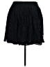 Ann Taylor LOFT 100% Polyester Black Formal Skirt Size 14 - photo 2