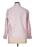 Talbots 100% Cotton Stripes Pink Long Sleeve Button-Down Shirt Size 16 - photo 2