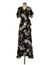 Bobeau Floral Black Casual Dress Size S - photo 1