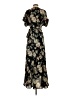 Bobeau Floral Black Casual Dress Size S - photo 2